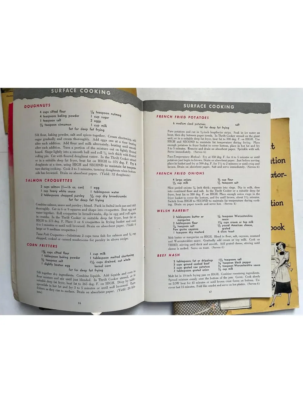 Vintage Appliance Manuals & Cookbooks: Hotpoint, Waring, Dormeyer
